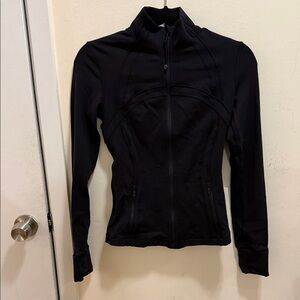 Lululemon Athletica Black to wear over workout clothing or anytime Jacket